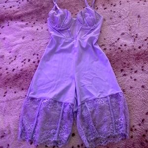 Only After Dark Romper - Lavender